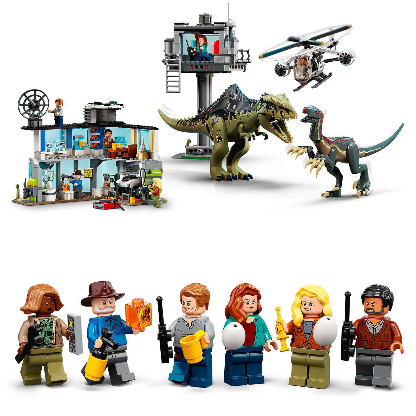 ▻ LEGO Jurassic World 76949 Giganotosaurus & Therizinosaurus Attack : les  visuels officiels - HOTH BRICKS