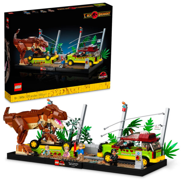 76956 Lego парк юрського періоду трекс проривний запас