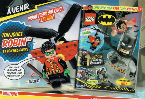 lego batman ամսագիր հունիս 2022 Robin