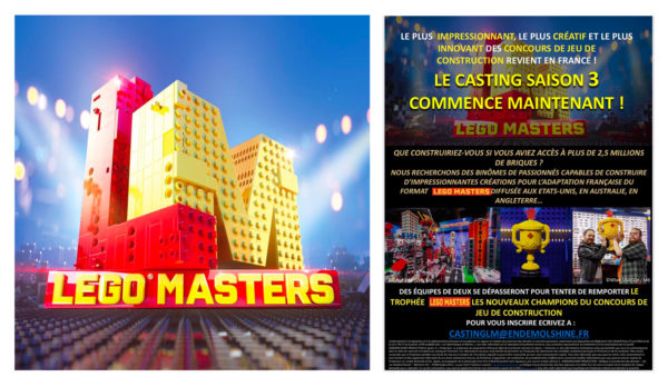 Lego Masters France 3 սեզոնի դերասանական կազմ