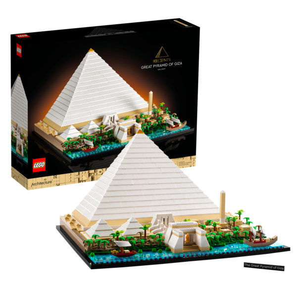 21058 лего архитектура велика пирамида гиза 1
