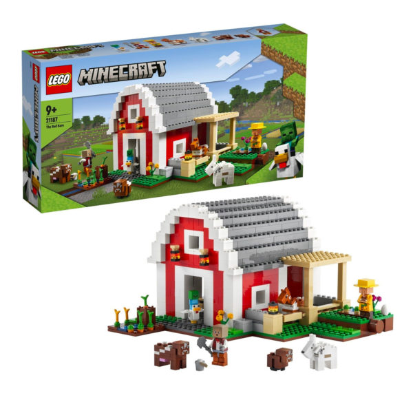 21187 lego minecraft gudang merah 1