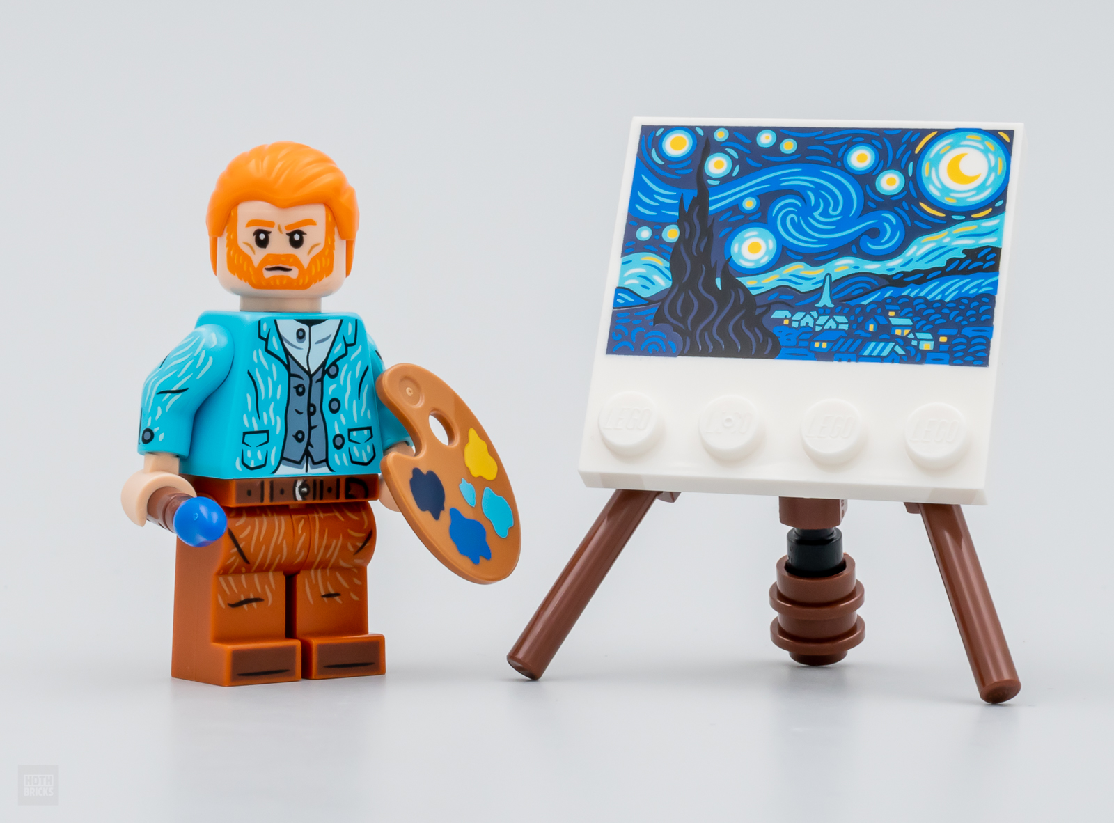 LEGO Ideas 21333 Vincent van Gogh - The Starry Night Speed Build 