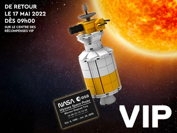 Le retour de la sonde : le set 5006744 Ulysses Satellite sera de nouveau disponible en récompense VIP