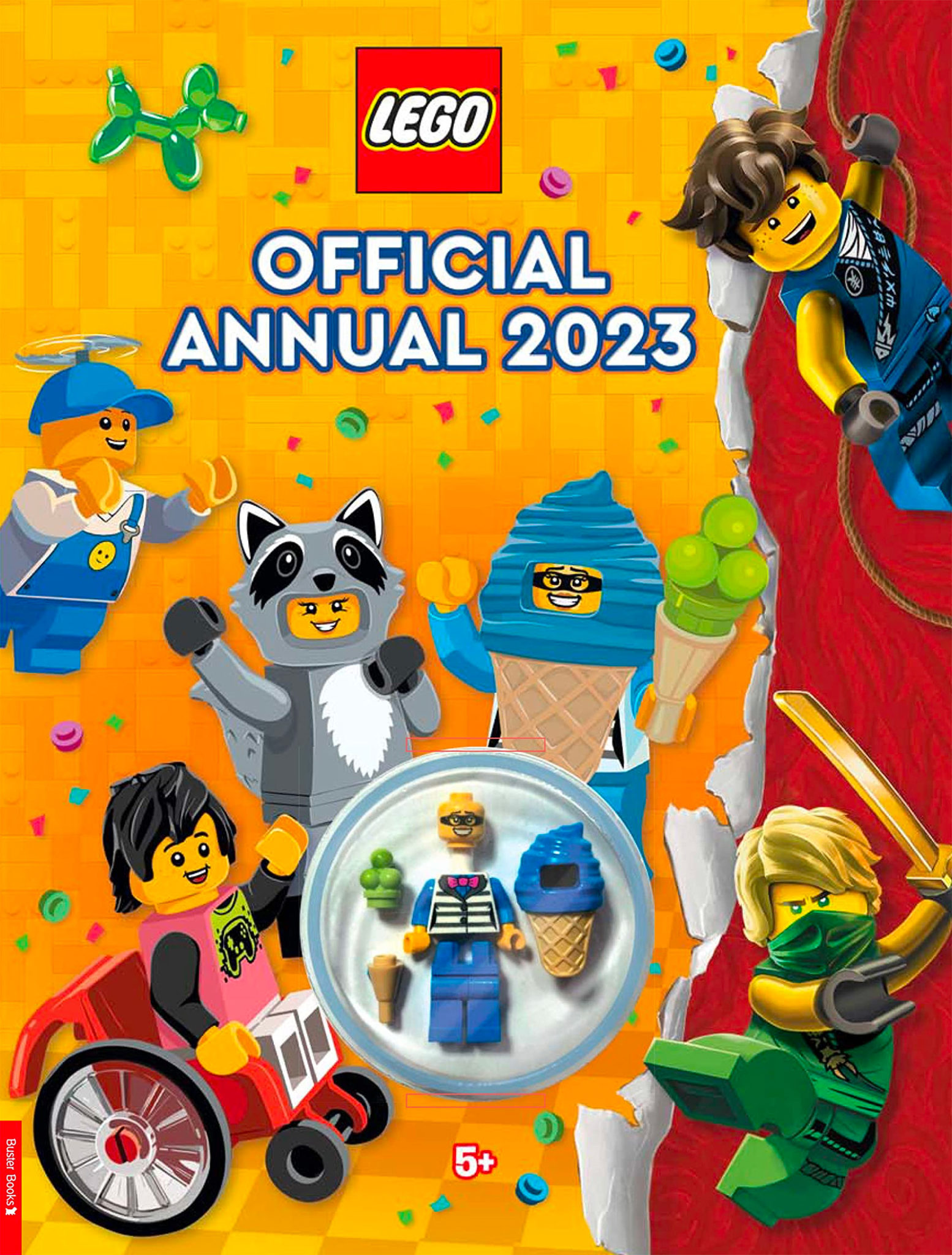 LEGO Offiziell Annual 2023: ee méi Charakter am Kostüm fir Är Sammlung