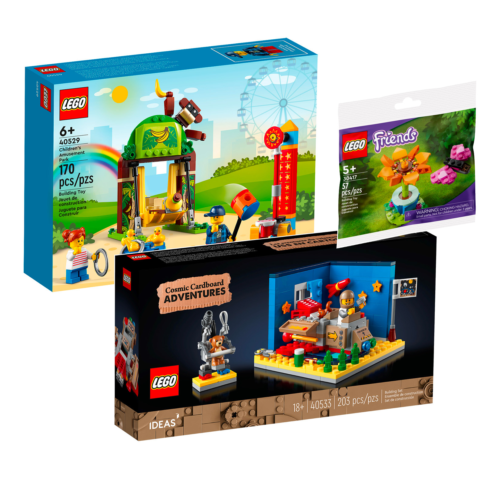 Am LEGO Shop: dräi kumulativ Promotiounsofferen bis den 30. Mee 2022