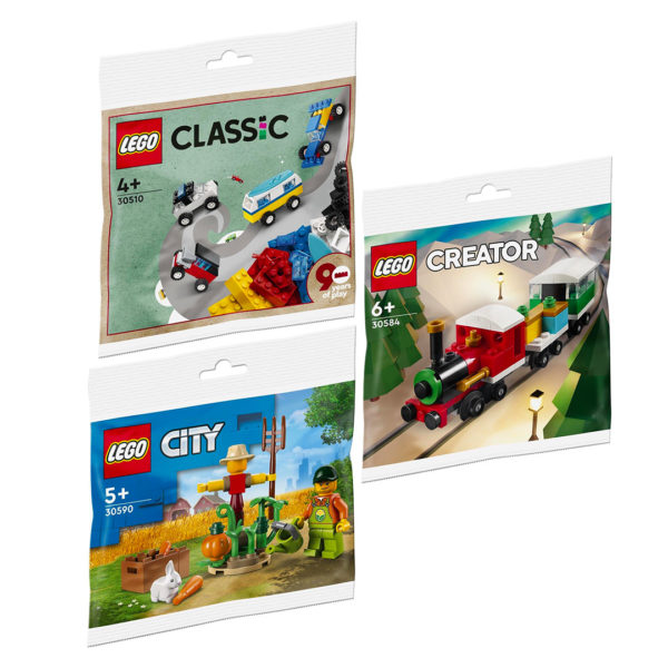 nuevas bolsas de plástico del creador de la ciudad clásica de lego 2hy2022