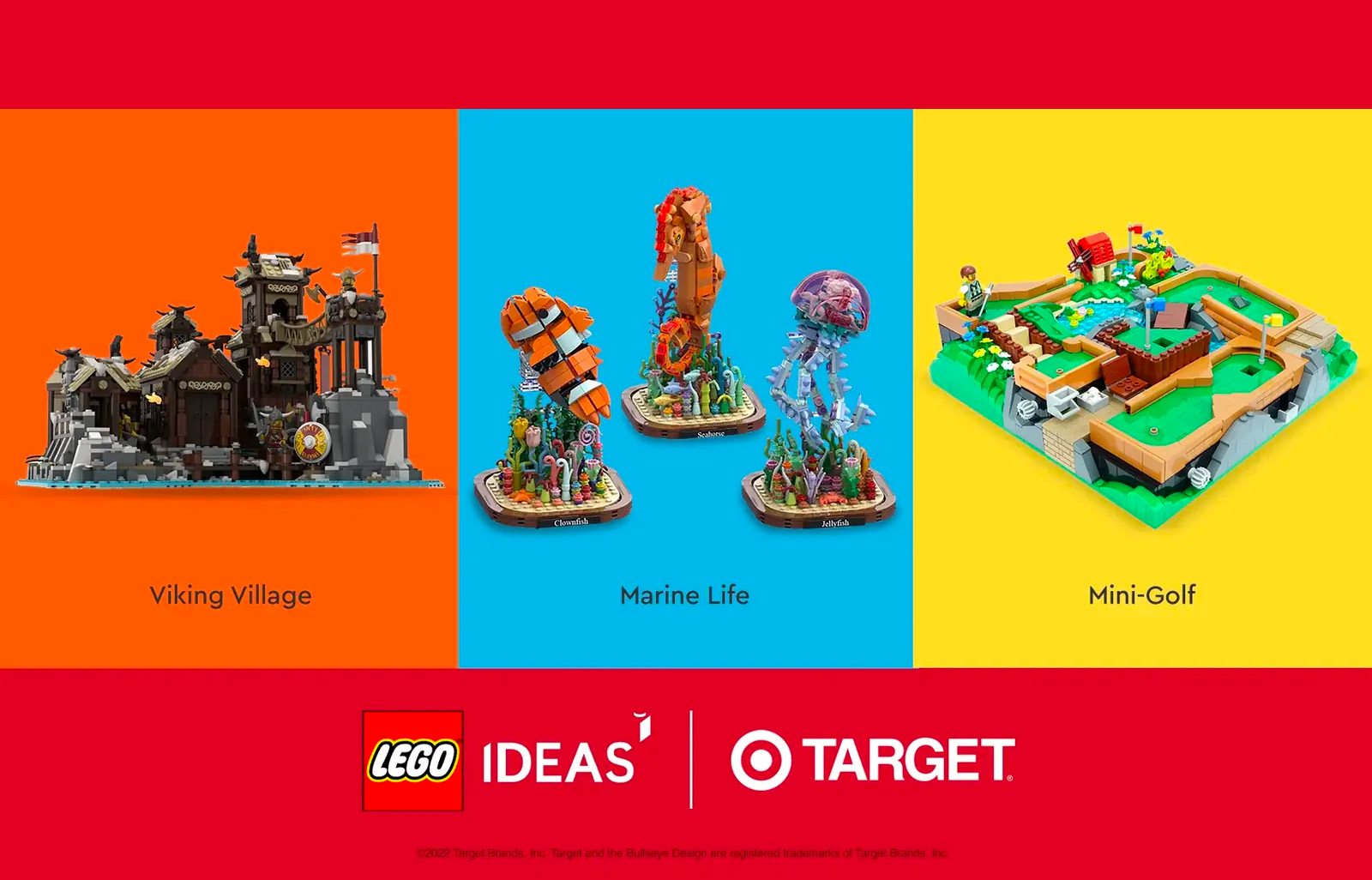 लक्ष्य X लेगो विचार: श्रेणी में अगले सेट के लिए वोट करना आप पर निर्भर है