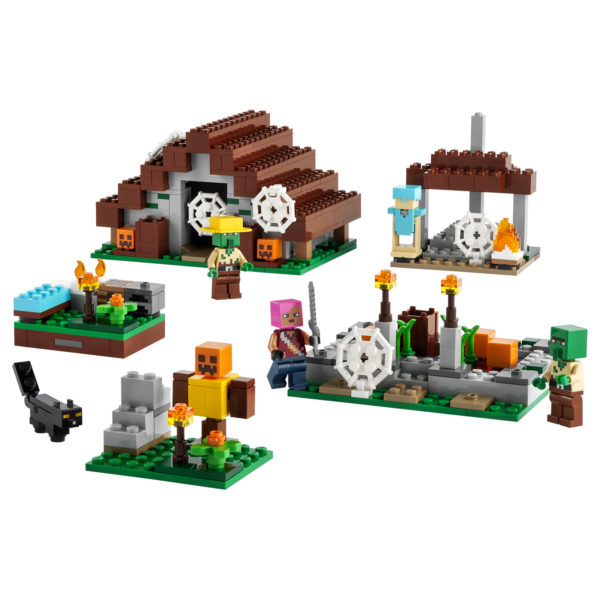 21190 lego minecraft aldeia abandonada