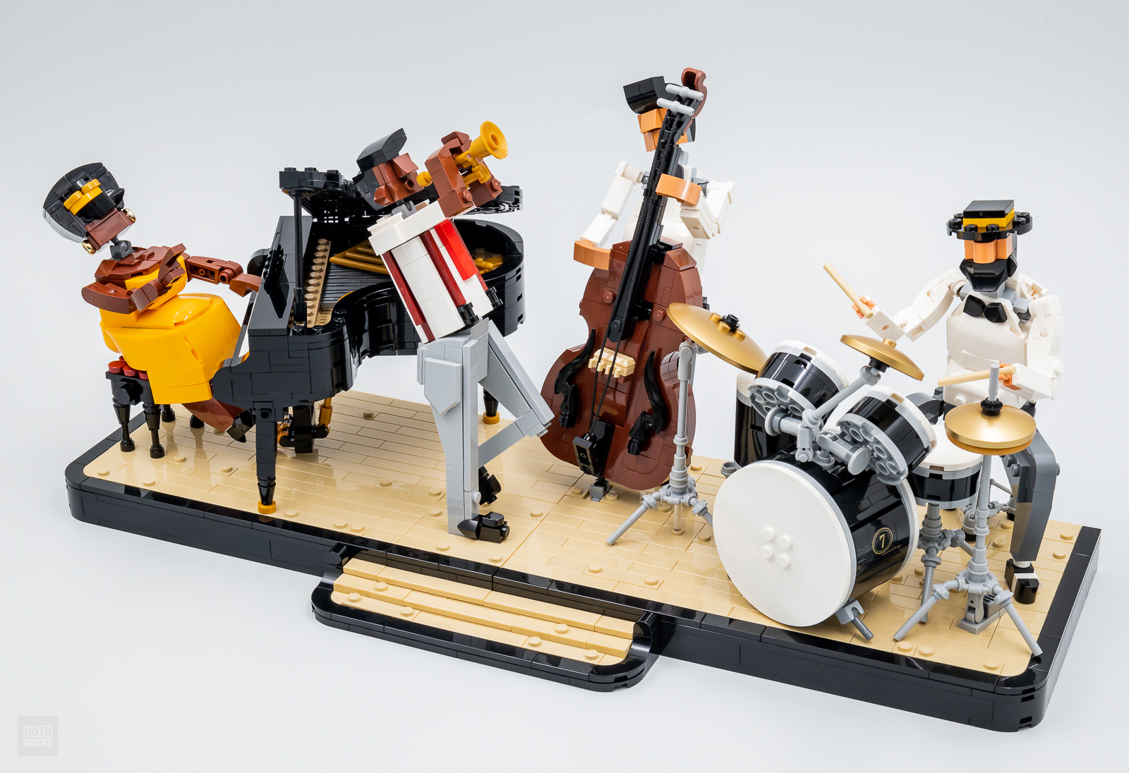 Mjög fljótt prófað: LEGO Ideas 21334 Jazz Quartet