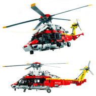42145 lego technic helicóptero de rescate airbus h175 1 1