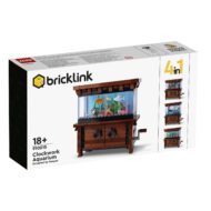 Lego bricklink дизајнерска програма 910015 аквариум со часовник