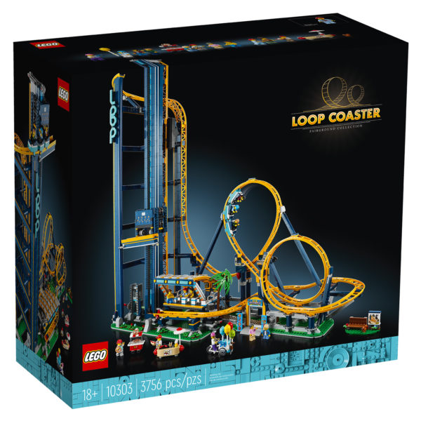 lego fairground koleksi loop coaster 1