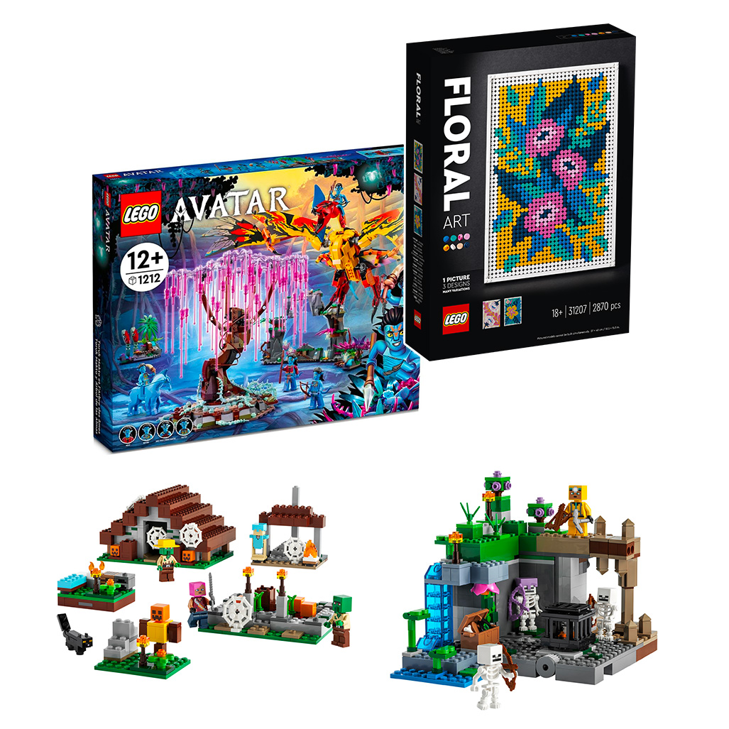 LEGO CON 2022 :  Les nouveautés LEGO Avatar, Minecraft et ART dévoilées