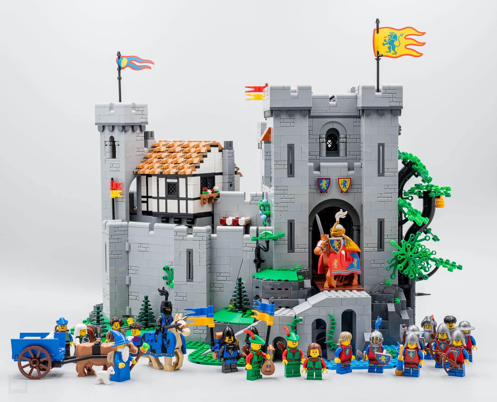 ▻ Vite testé : LEGO Icons 10305 Lion Knights' Castle - HOTH BRICKS