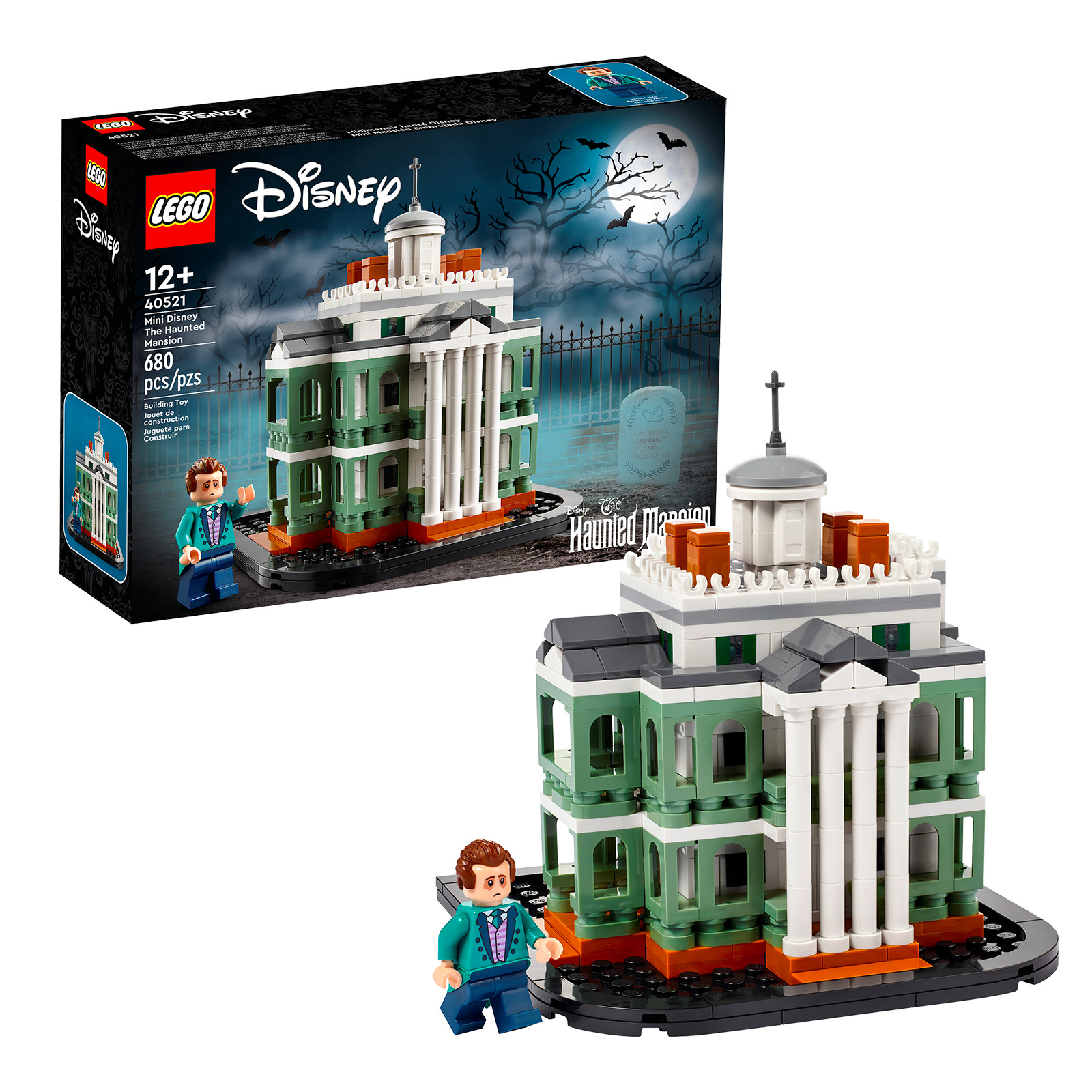 Új LEGO Disney 2022: 40521 Mini Disney The Haunted Mansion