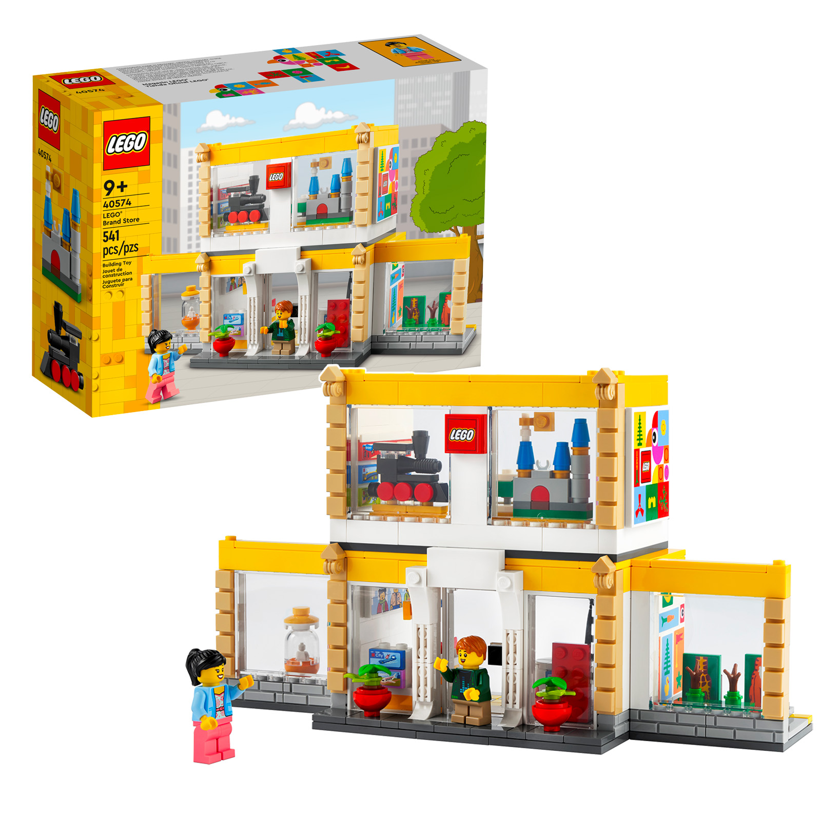 LEGO 2022 newydd: 40574 Storfa Brandiau LEGO