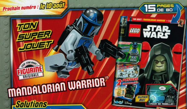 majalah lego starwars agustus 2022 mandalorian warrior