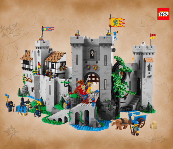 10305 ikon lego toko kastil ksatria singa