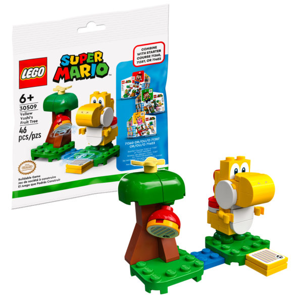 30509 поліетиленовий пакет Lego Super Mario Yellow yoshi fruit tree gwp