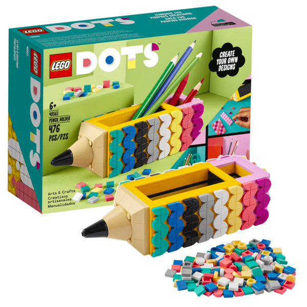 40561 μολυβοθήκη lego dots