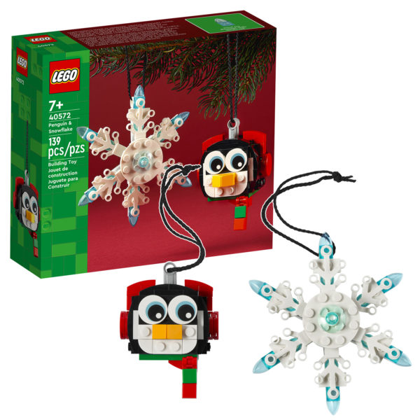 40572 lego seasonal penguin and snowflake