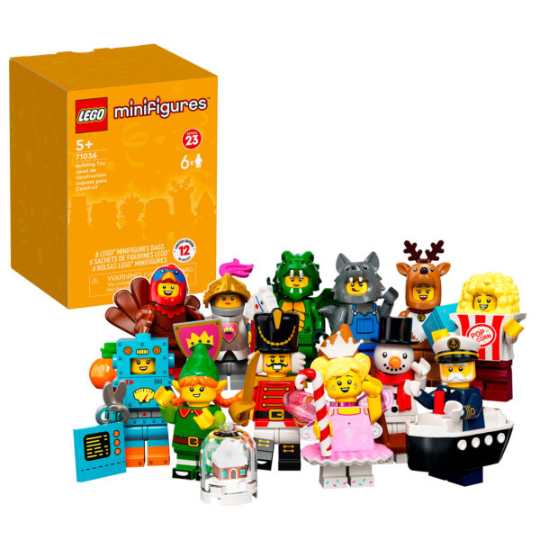 71036 Lego Minifiguren zum Sammeln, Serie 23, 6er-Pack