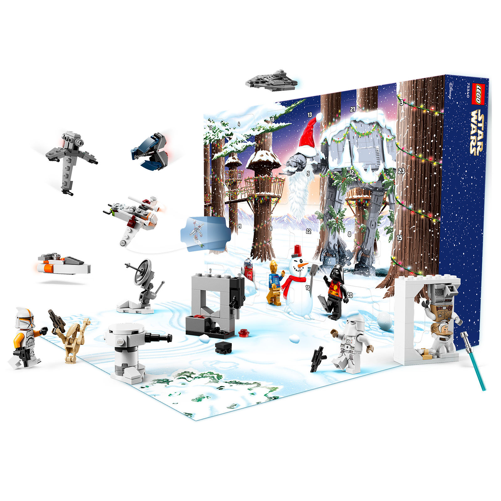 Calendarul de Advent LEGO Star Wars 75340 2022: Setul este online în Magazin