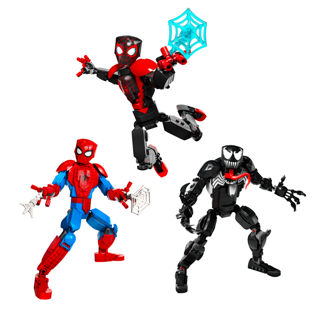 ▻ New LEGO Marvel 2022: Buildable Figures 76225 Miles Morales, 76226 Spider- Man and 76230 Venom - HOTH BRICKS