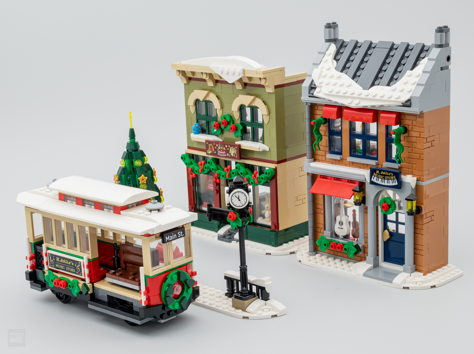 Fryse svælg Persuasion ▻ Review : LEGO ICONS Winter Village 10308 Holiday Main Street - HOTH BRICKS