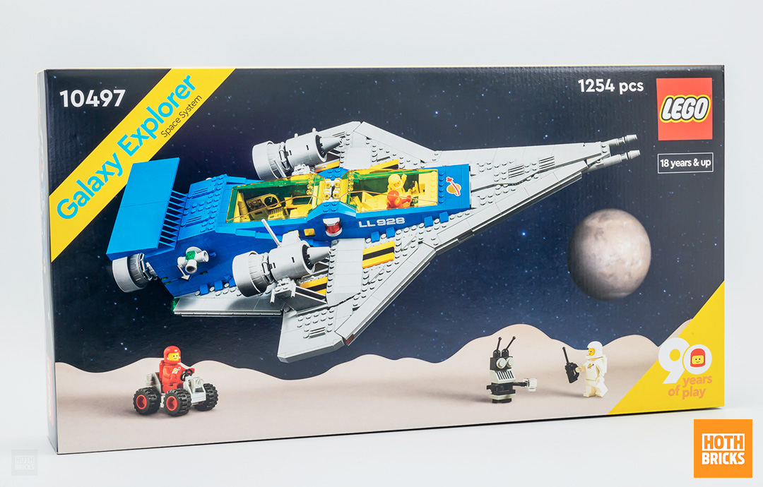 Concours : Un exemplaire du set LEGO ICONS 10497 Galaxy Explorer à gagner !