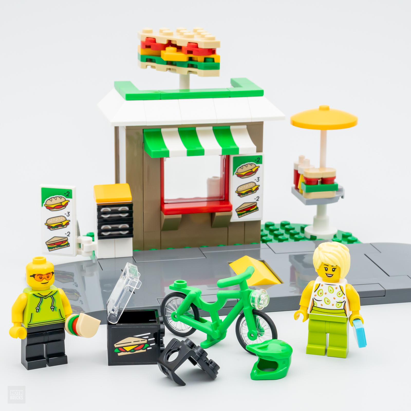 On the LEGO Shop: the LEGO CITY 40578 Sandwich Shop set is free with purchases over €90