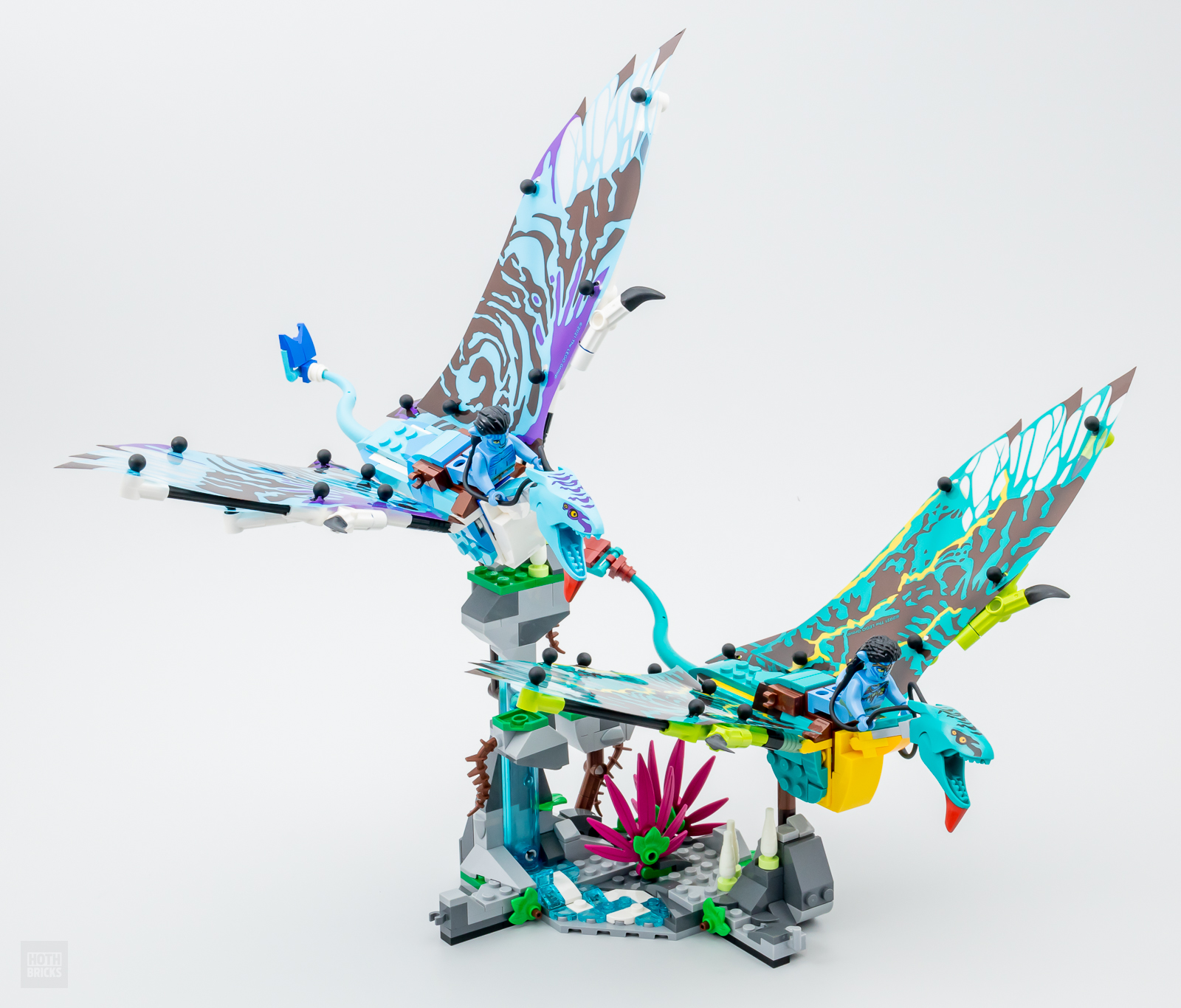 매우 빠르게 테스트됨: LEGO Avatar 75572 Jake & Neytiri의 첫 번째 밴시 비행