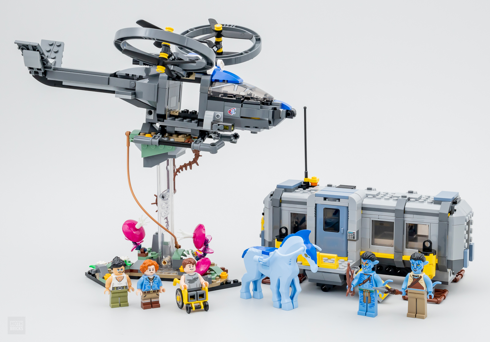 Hyvin nopeasti testattu: LEGO Avatar 75573 Floating Mountains: Site 26 & RDA Samson