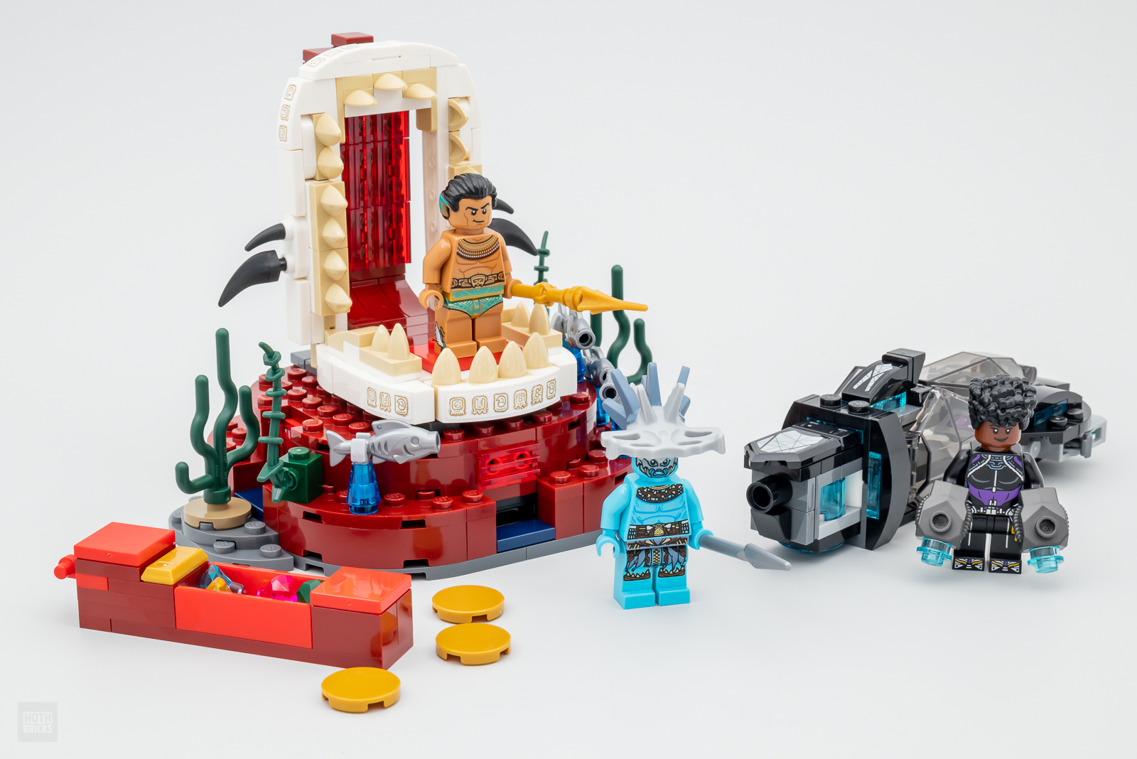 Lego Marvel Black Panther: Wakanda Forever King Namor Throne Room