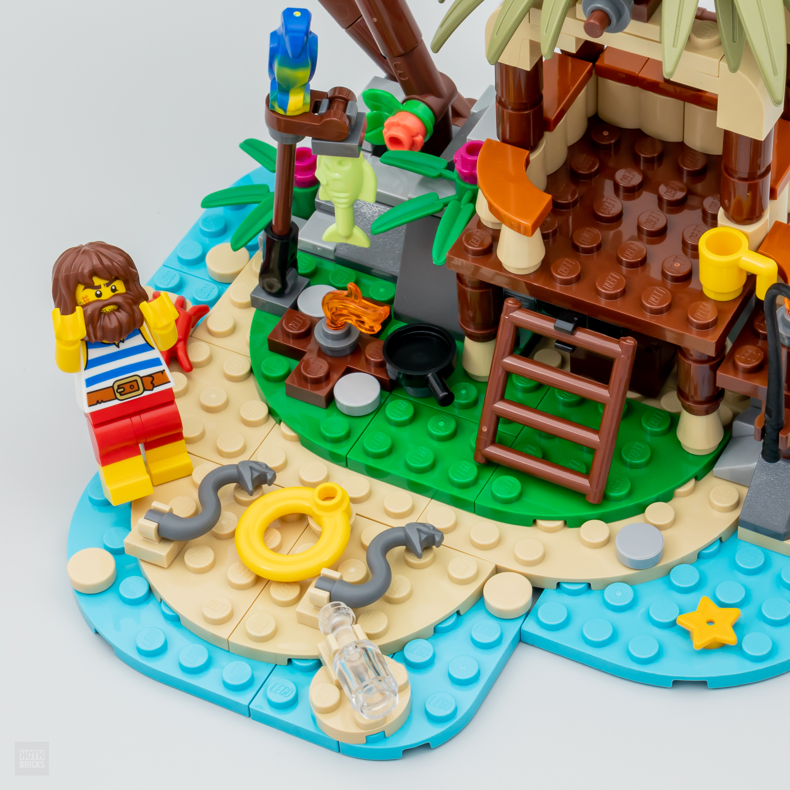 Testat foarte repede: LEGO 40566 Ray The Castaway