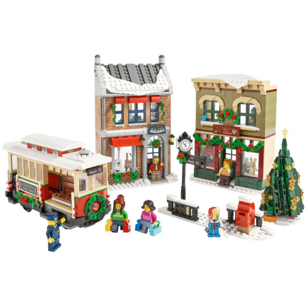 lego winter village 2022 10308 holiday main street 10