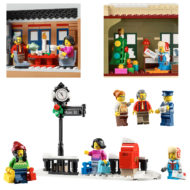 Lego Winter Village 2022 10308 vacanță strada principală 8