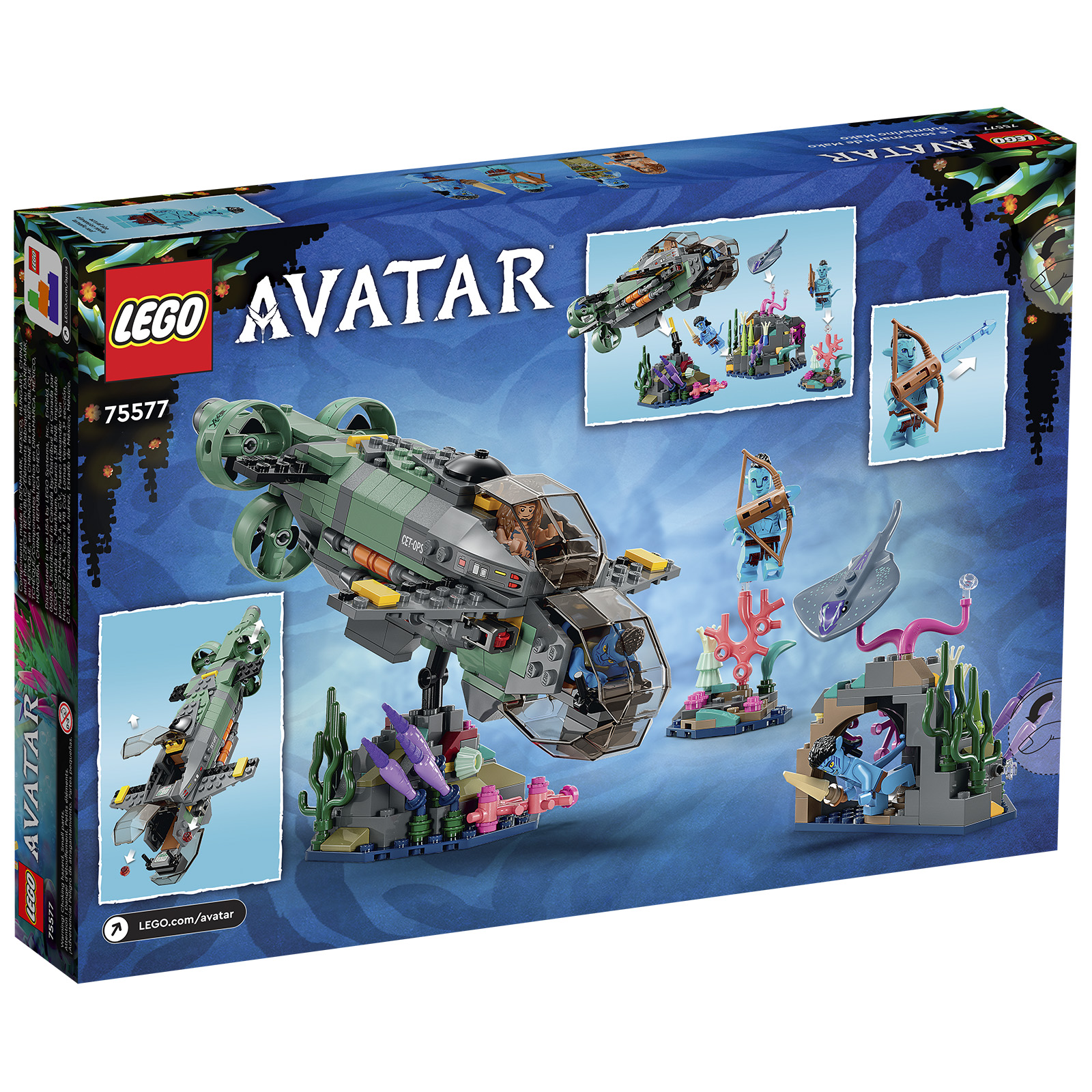 Nouveautés LEGO Avatar 2023 : les sets Avatar 2 The Way of Water