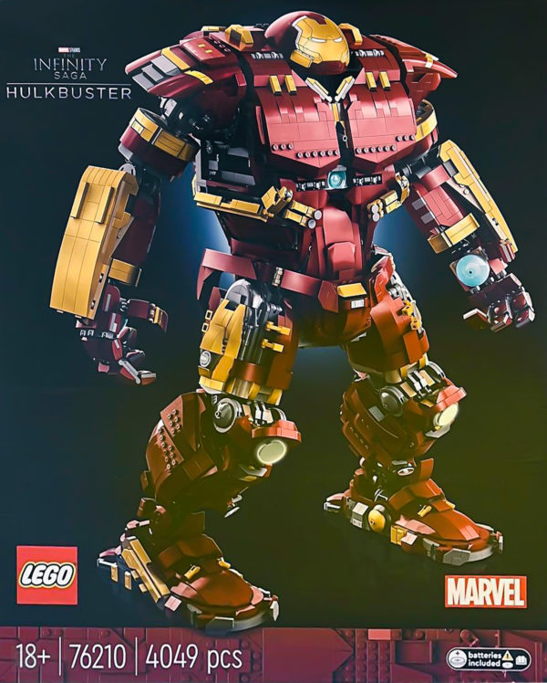 76210 lego marvel hulkbuster infinity saga