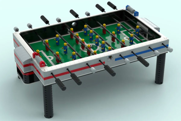 „Lego ideas“ stalo futbolo informacinis projektas