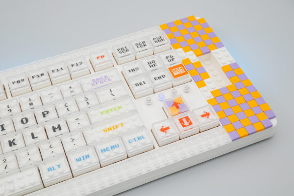 teclado de lona de píxeles melgeek 10