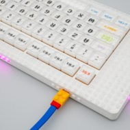піксельна полотняна клавіатура melgeek 7