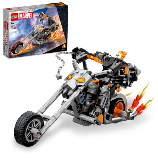 76245 लेगो मार्वल घोस्ट राइडर मेक बाइक 1