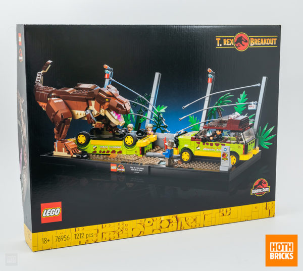 Lego jurassic park 76956 Трекс натпревар за избивање 2022 година