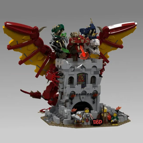 undian ulang tahun naga lego dungeons 4