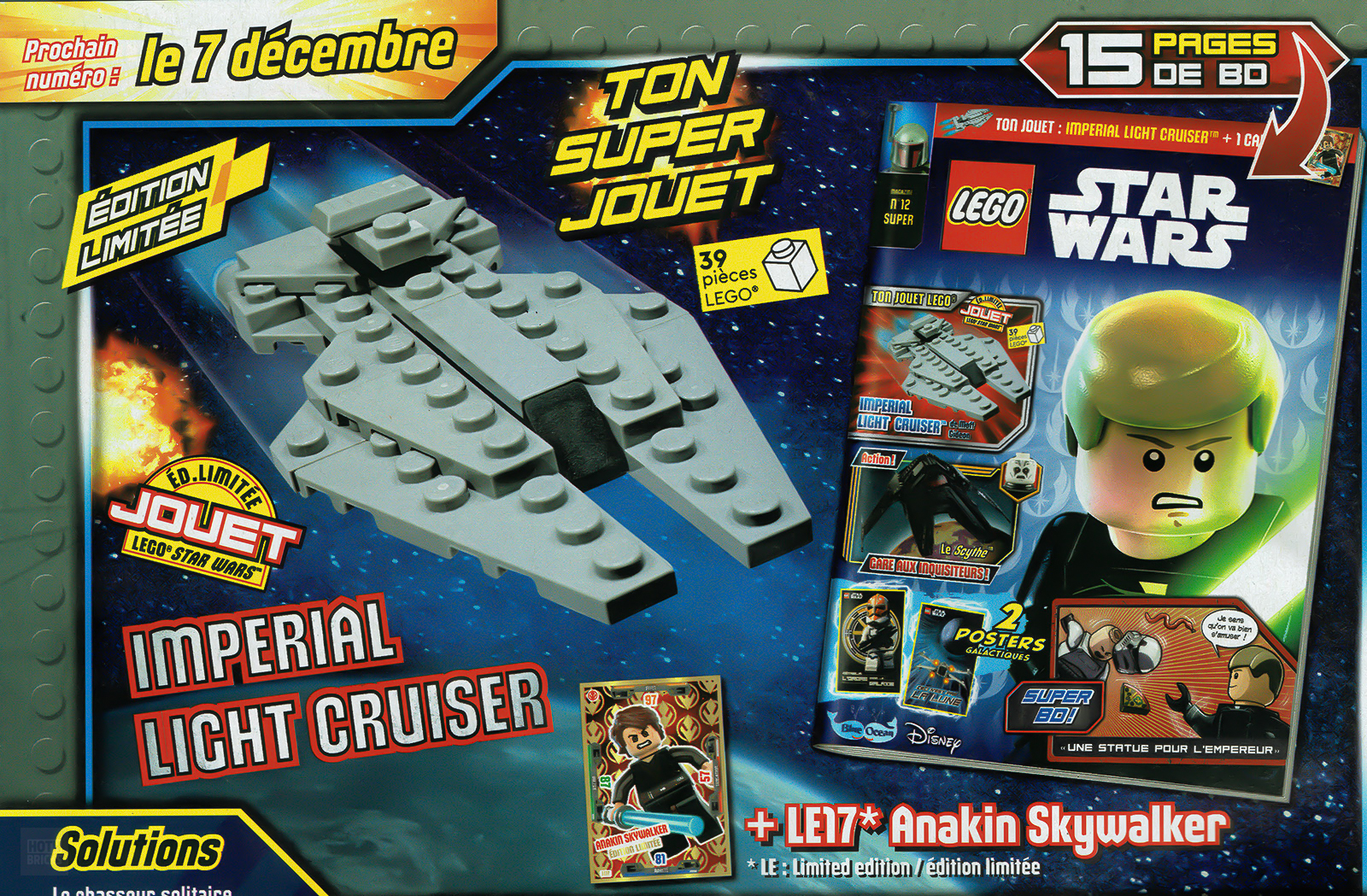 En kiosque : le numéro de novembre 2022 du magazine officiel LEGO Star Wars