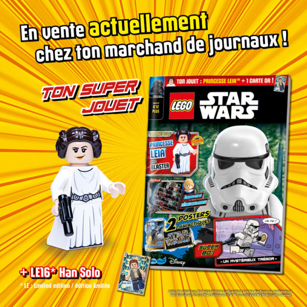 Lego Starwars ჟურნალი ნოემბერი 2022 ლეია