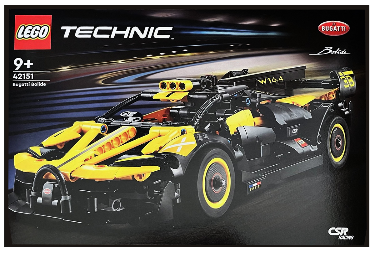 ▻ 新しい LEGO Technic 2023: セット 42151 Bugatti Bolide - HOTH