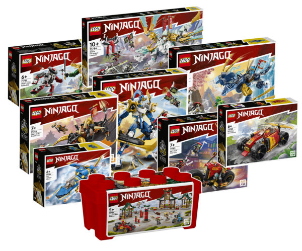 нові набори lego ninjago 1hy 20203
